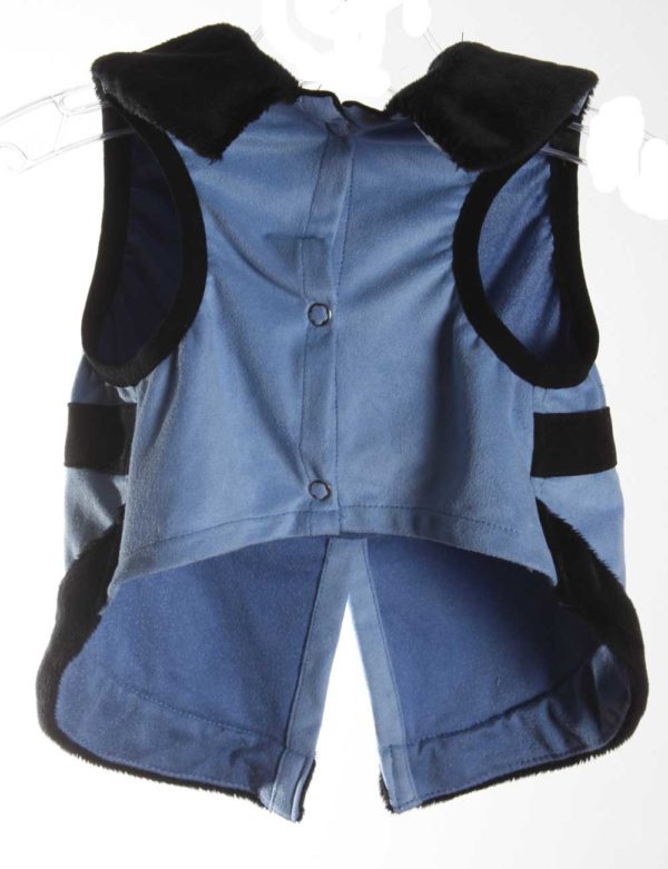 Blue Suede Jacket - Image 2