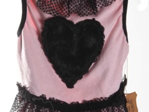 Fur Heart Dress