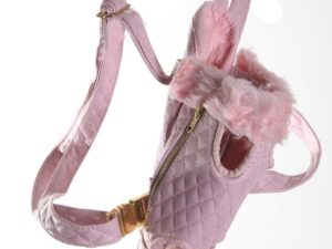 pink backpack for your dogs