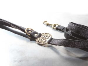 Shimmer Leash Black